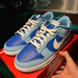 Brand New Nike Dunk Low "Argon" Blue Sneakers